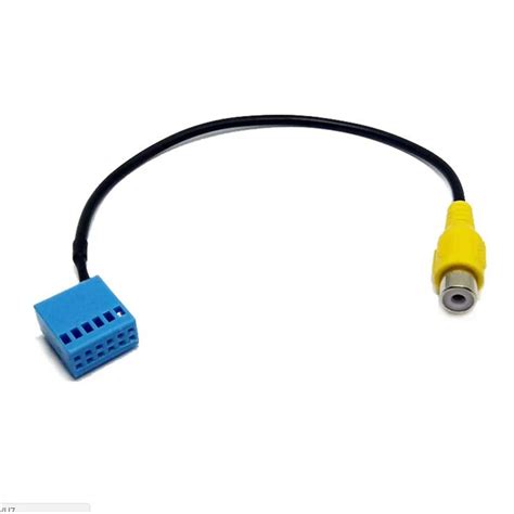 Car Navigation System Reversing Rear View Camera Adapter Cables For Vw