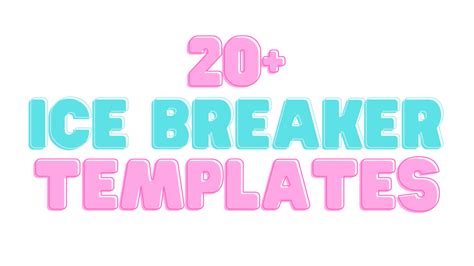 Ice Breaker Templates - AhaSlides