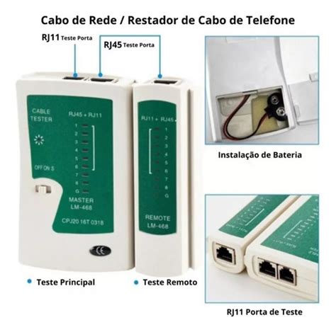 Comprar Kit Ferramentas Rede Lan Ethernet Testador Alicate Decapador