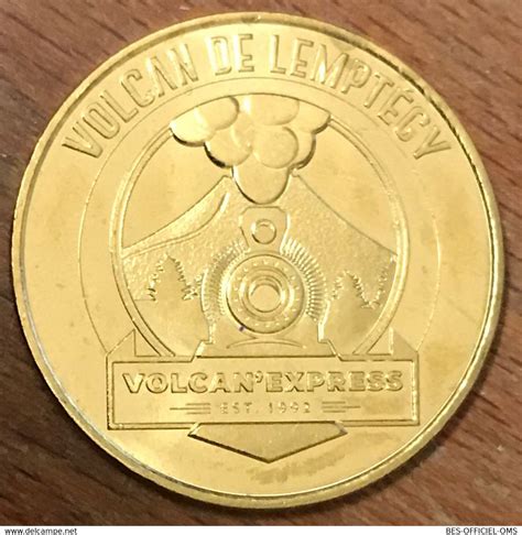 Volcan Express De Lempt Gy Mdp M Daille Souvenir Monnaie