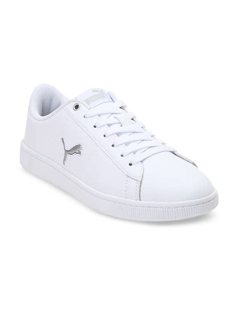 Buy Puma Women White Solid Sneakers - Casual Shoes for Women 13804588 ...