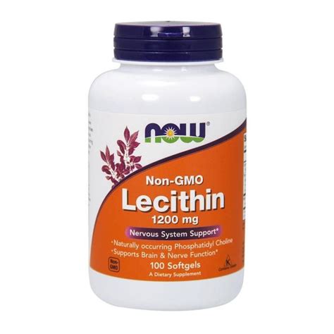 Now Foods Non Gmo Lecithin Health Nutrition Health Supplements