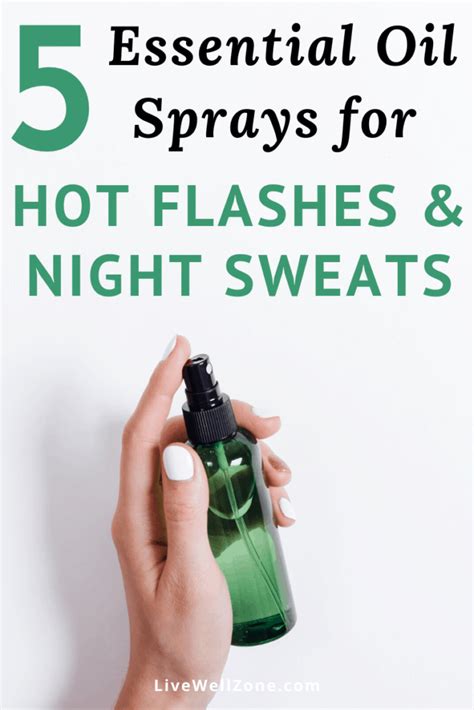 Diy Essential Oil Spray For Hot Flashes 5 Recipes To Use