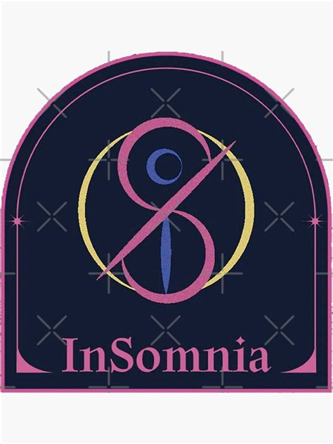 "INSOMNIA 2023 LOGO" Sticker for Sale by yesbabyyes | Redbubble