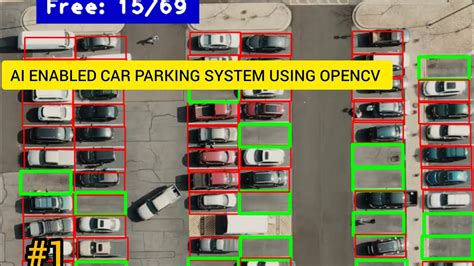 Ai Enabled Car Parking System Using Opencv Youtube