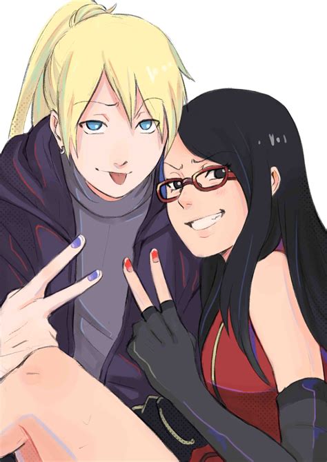 Teen Sarada And Inojin Boruto Club Wallpaper 43676084 Fanpop Page 62