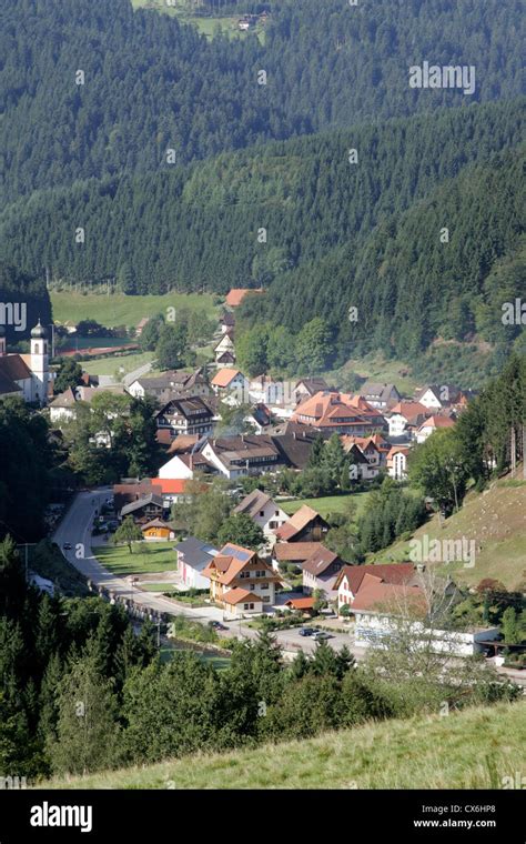 Bavaria Black Forest Germany Village Hi Res Stock Photography And