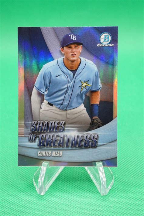 Cards Bowman Chrome Shades Of Greatness Sg Curtis Mead G U