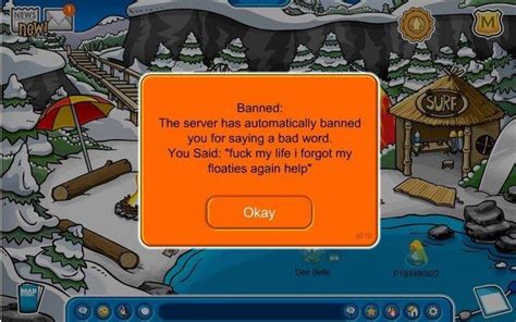 The 24 Easiest Ways To Get Banned From Club Penguin Club Penguin