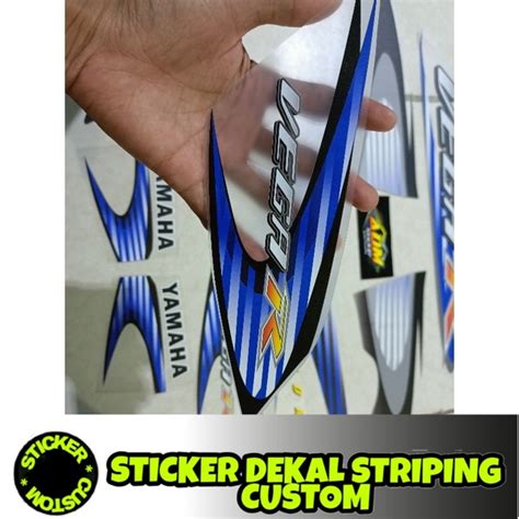 Jual CUTTING STIKER STICKER PLISIR STRIPING DEKAL DECAL LIST BODY MOTOR