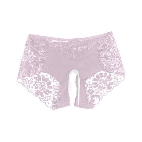 Crotchless Underwear For Women Pink Lace Thong Women S Sexy Lingerie Underwear Sexy Underwear