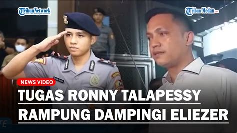 Ronny Talapessy Berpamitan Tugasnya Mendampingi Richard Eliezer Telah