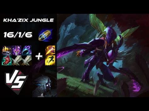 JUNGLE Kha Zix Vs Kindred NA Grandmaster Patch 14 6 YouTube