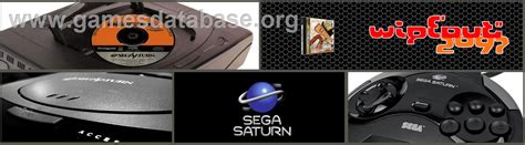 Wipeout Xl Sega Saturn Artwork Marquee