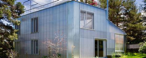 House With Translucent Polycarbonate Walls EPlast