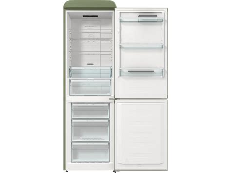 Lodówka GORENJE ONRK619DOL Retro No Frost 194cm Zielona AdaptTech