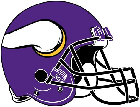 The violet helmet of the Minnesota Vikings American football team ...