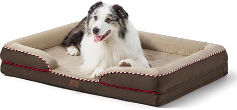 Bedsure Cama Ortop Dica Para Perros Extragrandes Sof Cama Lavable Xl