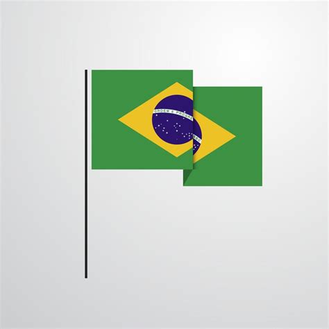 vetor de design de bandeira do brasil 14163870 Vetor no Vecteezy