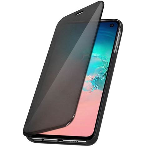 Funda Efecto Espejo Samsung Galaxy S10e Tapa Translúcida F Soporte