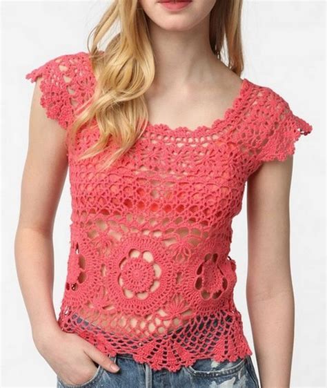 Crochet Top Beautiful Lace ⋆ Crochet Kingdom