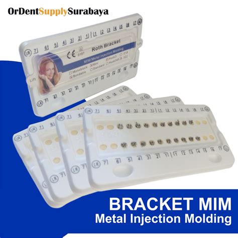 Jual Bracket Behel Mini Roth MIM Orthoprime Slot 022 18 Hook 3