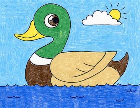 Coloring Books Coloring Pages Duck Drawing Drawing Sketches | The Best ...