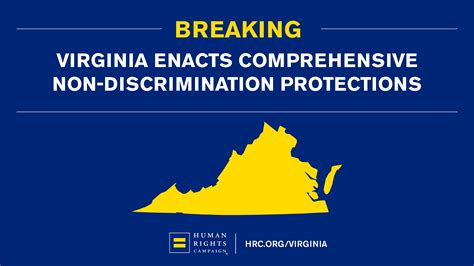 Virginia Values Act Signed Into Law Human Rights Campaign