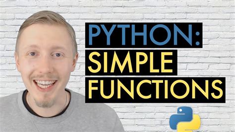 Python Functions Beginner S Guide To Python Lesson 6 Youtube