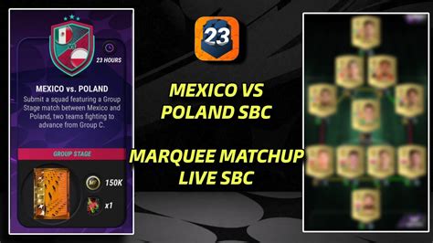 Madfut Mexico Vs Poland Sbc Easiest Way Possible Marquee