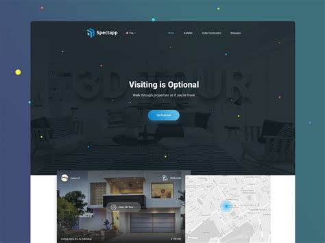 Uiux Design For Real Estate Site Behance