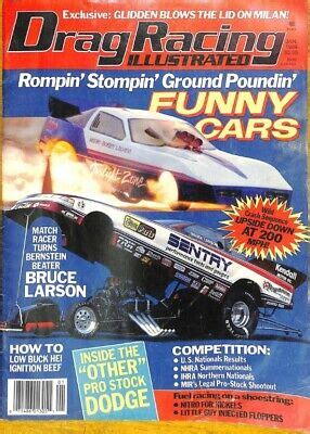 Drag Racing Illustrated January 1989 EBay