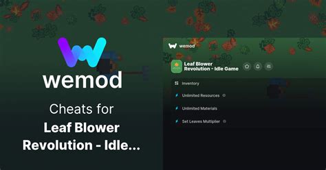 Leaf Blower Revolution Idle Game Cheats Trainers For Pc Wemod