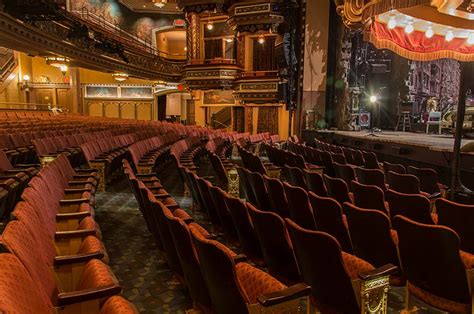 Belasco Theatre with custom Meteor historic theater chairs manufactured ...