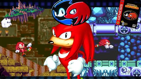 Sonic 3 A I R 4K Knuckles Sandopolis Lava Reef Zone YouTube