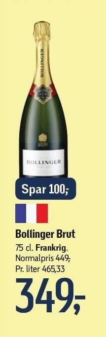 Bollinger Brut Tilbud Hos F Tex