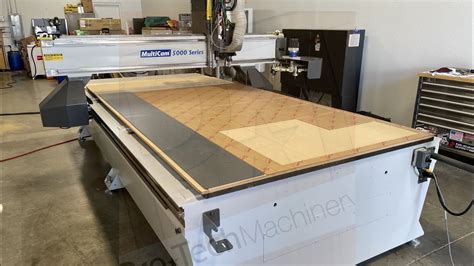 MultiCam 5000 series flat table CNC Router - CNC LASER