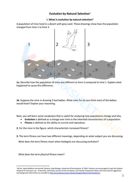 Darwin, Natural Selection, Evolution Reading Comprehension, 59% OFF ...