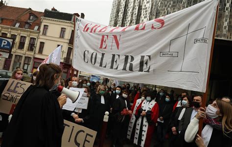 Les Greffiers En Col Re En Gr Ve Nationale Ce Lundi