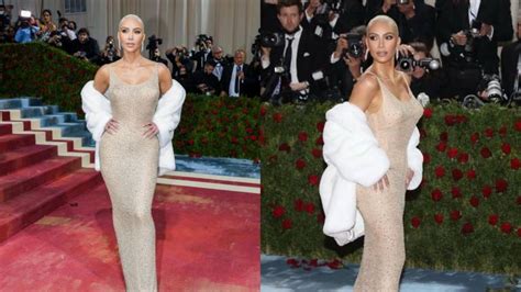 Kim Kardashian Destroza El Vestido De Marilyn Monroe Luego De La Met Gala