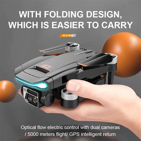 Leeta Drones Ae Mini K Hd Dual Lens With Optical Flow Obstacle