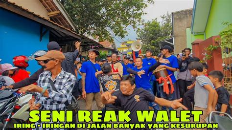 IRING IRINGAN DI JALAN BANYAK YANG KESURUPAN SENI REAK WALLET YouTube