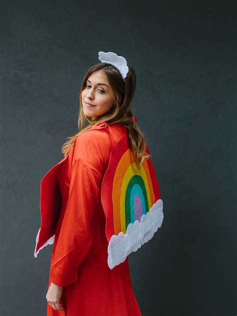 The Easiest DIY Halloween Costume for Friends: A Rainbow and The Sun ...