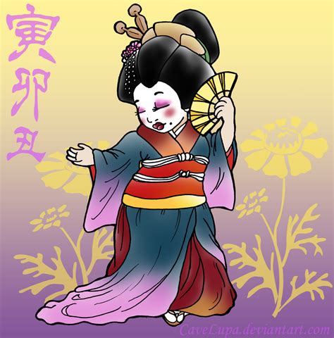 Geisha By Cavelupa On Deviantart