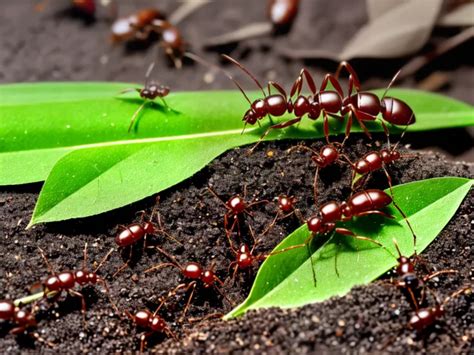 Formigas Vida em Colônias Cooperativas