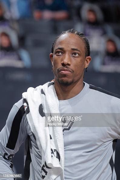 Demar Derozan Of The San Antonio Spurs Looks On During The Game News