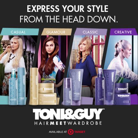 Toni & Guy Hair Meet Wardrobe Products Available at Target #spon - AddictedToSaving.com