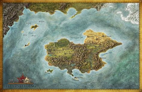 Draconspire Tharstelding Map By Djekspek On DeviantArt Fantasy World