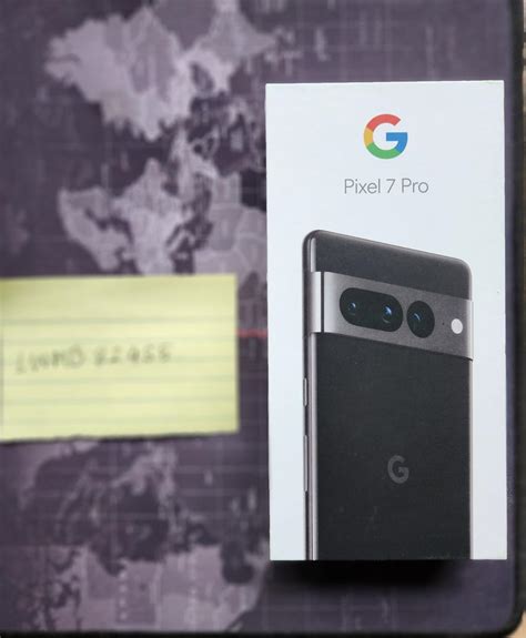 Google Pixel 7 Pro Unlocked Obsidian 128GB 12GB GE2AE LWMB82455