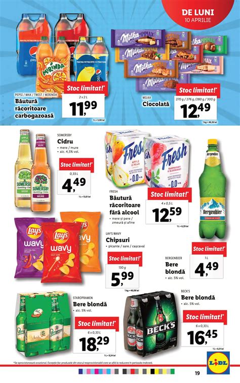 Oferte Lidl Marcile Tale Preferate De Luni Aprilie